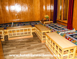 Diskit Ladakh Real Siachen Hotel Ladakhi Sitting Area