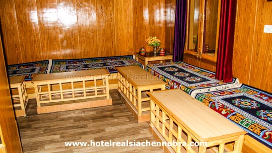 Real Siachen Nubra Ladakhi Sitting Area